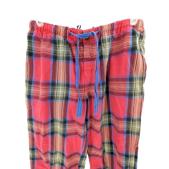 Boden Women's Checkered Print Flannel Pajama Pants Sleepwear Size Medium Red - Picture 6 of 9